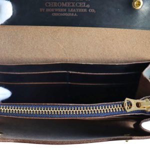 画像7: ART BROWN アートブラウン Long Wallet Horween Chromexcel ロングウォレット シカゴ ホーウィン社 クロムエクセル  オイルドレザー VGW00143AB 長財布 leather Wステッチ 革製品 日本製
