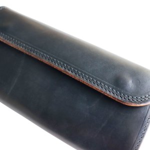 画像3: ART BROWN アートブラウン Long Wallet Horween Chromexcel ロングウォレット シカゴ ホーウィン社 クロムエクセル  オイルドレザー VGW00143AB 長財布 leather Wステッチ 革製品 日本製
