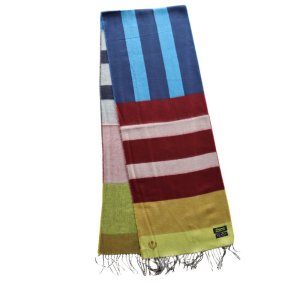 画像3: DAPPER'S ダッパーズ Random Border Cashmink Scarf 1738R マフラー スカーフ ドイツ germany