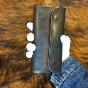 画像12: ART BROWN アートブラウン Long Wallet Horween Chromexcel ロングウォレット シカゴ ホーウィン社 クロムエクセル  オイルドレザー VGW00143AB 長財布 leather Wステッチ 革製品 日本製