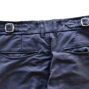画像10: ORGUEIL オルゲイユ Moleskin Trousers モールスキン トラウザーズ OR-1113 work pants ワークパンツ スマイリーポケット smiley pocket フランス 炭鉱夫 ブラックモールスキン クラシカル コットン100% 日本製