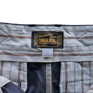 画像12: ORGUEIL オルゲイユ Moleskin Trousers モールスキン トラウザーズ OR-1113 work pants ワークパンツ スマイリーポケット smiley pocket フランス 炭鉱夫 ブラックモールスキン クラシカル コットン100% 日本製