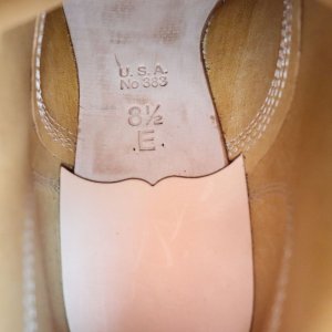 画像13: BUZZ RICKSON'S バズリクソンズ BR02800 SHOE, SERVICE, REVERSE UPPER, COMPOSITION SOLE Type M-43 サービスシューズ ブーツ カウスエード cow suede レザー leather 靴