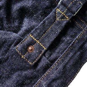 画像16: SAMURAI JEANS サムライジーンズ 零+モデル(ゼロプラスモデル）17ozデニムジャケット・零+モデルTバックGジャン Zero Plus T-Back  Denim Jacket S556VXファーストタイプ 1st type model コットン cotton