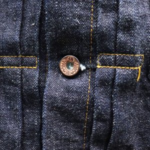 画像11: SAMURAI JEANS サムライジーンズ 零+モデル(ゼロプラスモデル）17ozデニムジャケット・零+モデルTバックGジャン Zero Plus T-Back  Denim Jacket S556VXファーストタイプ 1st type model コットン cotton