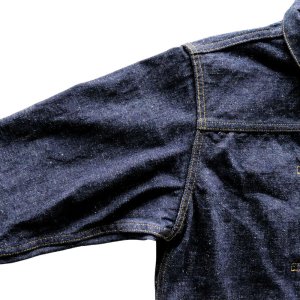 画像7: SAMURAI JEANS サムライジーンズ 零+モデル(ゼロプラスモデル）17ozデニムジャケット・零+モデルTバックGジャン Zero Plus T-Back  Denim Jacket S556VXファーストタイプ 1st type model コットン cotton