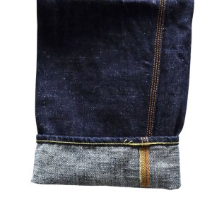 画像12: SAMURAI JEANS サムライジーンズ SM410DBN サムライ自動車倶楽部 17ozダブルニーワークパンツ 特ザラセルビッチデニム ヘビーオンス 自動車倶楽部タイヤボタン 日章ネームラベル パーツ柄スレーキ トリプルステッチ ダイヤモンドステッチ 銅製サムライリベット ワンウォッシュ 日本製
