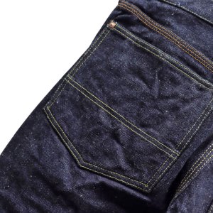 画像17: SAMURAI JEANS サムライジーンズ SM410DBN サムライ自動車倶楽部 17ozダブルニーワークパンツ 特ザラセルビッチデニム ヘビーオンス 自動車倶楽部タイヤボタン 日章ネームラベル パーツ柄スレーキ トリプルステッチ ダイヤモンドステッチ 銅製サムライリベット ワンウォッシュ 日本製