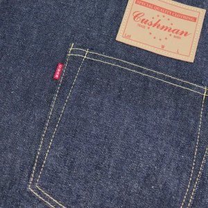 画像8: CUSHMAN クッシュマン 13.5oz XX DENIM TOTE BAG デニムトートバッグ 29371 デニム生地 カバン 鞄 コットン