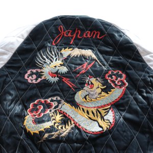 画像21: TAILOR TOYO テーラー東洋  TT15666-119 Mid 1950s Style Velveteen Souvenir Jacket “SPIDERWEB, SNAKE & SKULL” × “DRAGON & TIGER”