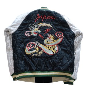 画像20: TAILOR TOYO テーラー東洋  TT15666-119 Mid 1950s Style Velveteen Souvenir Jacket “SPIDERWEB, SNAKE & SKULL” × “DRAGON & TIGER”