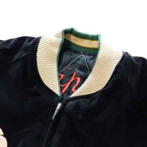 画像9: TAILOR TOYO テーラー東洋  TT15666-119 Mid 1950s Style Velveteen Souvenir Jacket “SPIDERWEB, SNAKE & SKULL” × “DRAGON & TIGER”
