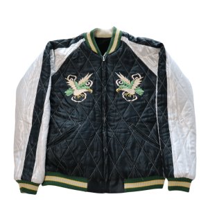 画像16: TAILOR TOYO テーラー東洋  TT15666-119 Mid 1950s Style Velveteen Souvenir Jacket “SPIDERWEB, SNAKE & SKULL” × “DRAGON & TIGER”