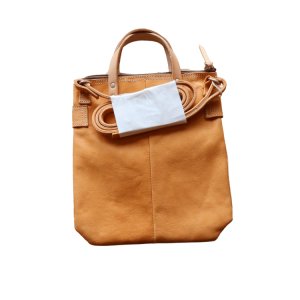 画像4: BUTLER VERNER SAILS バトラーバーナーセイルズ  Horse Leather Mini Helmet bag  JA-2928  ホースレザーミニヘルメットバッグ ショルダーバッグ 馬革 素上げ 革引手 栃木レザー 日本製 madeinjapan