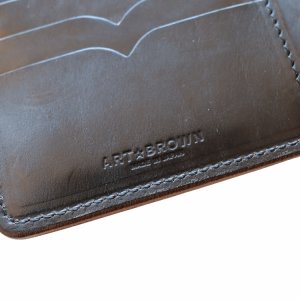 画像10: ART BROWN アートブラウン 二つ折り財布  VGW00141AB 財布 leather クロムエクセル ヴィンテージな雰囲気 日本製 Made in JAPAN