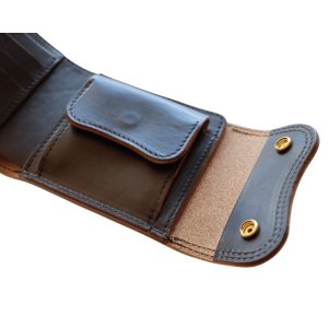 画像7: ART BROWN アートブラウン 二つ折り財布  VGW00141AB 財布 leather クロムエクセル ヴィンテージな雰囲気 日本製 Made in JAPAN