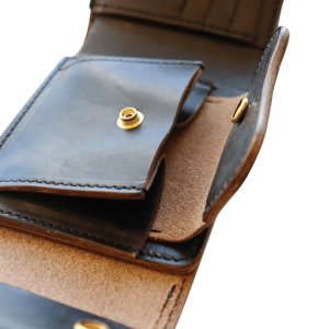 画像8: ART BROWN アートブラウン 二つ折り財布  VGW00141AB 財布 leather クロムエクセル ヴィンテージな雰囲気 日本製 Made in JAPAN