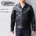 DAPPER'S ダッパーズ LOT 1743 30’s Style A-1 Type Goatskin Leather Jacket 30年代スタイル ゴートスキンレザージャケット スプリングジャケット コサックジャケット 大変希少なA-1 Typeコサックジャケットがデザインベース！