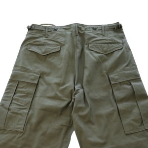 画像15: BUZZ RICKSON'S バズリクソンズ BR42529 TROUSERS, SHELL, FIELD, M-1951 SHORT LENGTH コットンサテン地 フィールドトラウザース 東洋エンタープライズ 