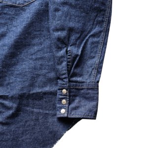 画像10: JELADO ジェラード Vaquero Shirt  JP11115 ショートホーン デニムウェスタンシャツ アメカジ 長袖シャツ long sleeves ヴィンテージを再現 5ozデニム DENIM リベット型スナップボタン Madeinjapan