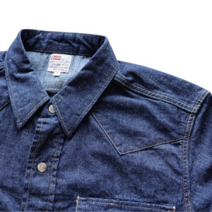 画像6: JELADO ジェラード Vaquero Shirt  JP11115 ショートホーン デニムウェスタンシャツ アメカジ 長袖シャツ long sleeves ヴィンテージを再現 5ozデニム DENIM リベット型スナップボタン Madeinjapan