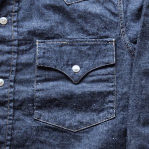 画像8: JELADO ジェラード Vaquero Shirt  JP11115 ショートホーン デニムウェスタンシャツ アメカジ 長袖シャツ long sleeves ヴィンテージを再現 5ozデニム DENIM リベット型スナップボタン Madeinjapan