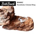 BILT BUCK ビルトバック BS0002 Handshake Gimmel Ring ハンドシェイク ギメルリング ヴィンテージリングを再構築したヘリテージシルバーリングコレクション 925 MadeinJapan