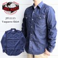 JELADO ジェラード Vaquero Shirt  JP11115 デニムウェスタンシャツ アメカジ 長袖シャツ long sleeves ヴィンテージを再現 5ozデニム DENIM Madeinjapan 