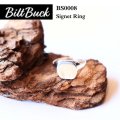 BILT BUCK ビルトバック BS0008 Signet Ring シグネットリング ヴィンテージリングを再構築したヘリテージシルバーリングコレクション 925 MadeinJapan