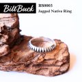 BILT BUCK ビルトバック BS0003 Jagged Native Ring ジャゲッドネイティブリング ヴィンテージリングを再構築したヘリテージシルバーリングコレクション 925 MadeinJapan