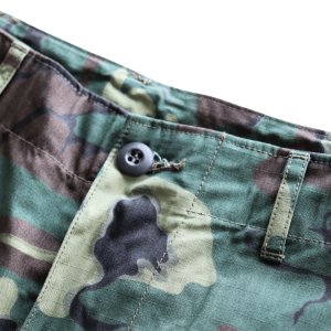 画像6: BUZZ RICKSON'S バズリクソンズ BR42528 TROUSERS, MEN'S, CAMOUFLAGE COTTON, WIND RESISTANT POPLIN, CLASS 2  ミリタリーパンツ カモフラ カモフラージュ ワークパンツ トラウザーズ ファティーグパンツ リーフパターン  日本製 madeinjapan