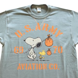 画像5: TOYS McCOY トイズマッコイ TMC2520 S/S SNOOPY TEE "U. S. ARMY AVIATION CO." 半袖Tシャツ SNOOPY スヌーピー WOODSTOCK ウッドストック U.S.ARMY コットン100% 日本製