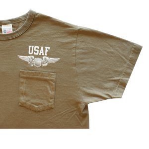 画像6: BUZZ RICKSON'S バズリクソンズ BR79579 S/S POCKET T-SHIRT U.S. AIR FORCE 半袖Tシャツ USAF ポケットT ミリタリーデザイン Made in USA