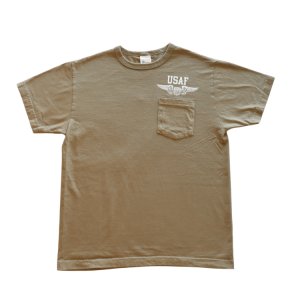 画像4: BUZZ RICKSON'S バズリクソンズ BR79579 S/S POCKET T-SHIRT U.S. AIR FORCE 半袖Tシャツ USAF ポケットT ミリタリーデザイン Made in USA