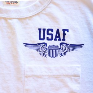 画像14: BUZZ RICKSON'S バズリクソンズ BR79579 S/S POCKET T-SHIRT U.S. AIR FORCE 半袖Tシャツ USAF ポケットT ミリタリーデザイン Made in USA