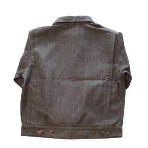 画像11: Mister Freedom×SUGAR CANE ミスターフリーダム×シュガーケーン SC15704 NOS Brown Chambray ”WILD CAT” Zip Jacket ワイルドキャット ジップジャケット エルボパッチ Mada in USA 