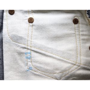 画像9: SUGAR CANE SC49001 Super “Denim” Collectibles #01 14oz. BLUE DENIM OVERALLS “S1945” MODEL  1945年後期モデル復刻！大戦モデル ブルーデニムウエストオーバーオールス  デニムパンツ ジーンズ ノンウォッシュ リジット 東洋エンタープライズ