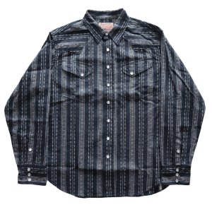 画像13: SUGAR CANE シュガーケーン SC29463 NATIVE AMERICAN DOBBY STRIPE L/S WESTERN SHIRT ネイティブアメリカドビーストライプ長袖ウエスタンシャツ 東洋エンタープライズ