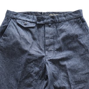 画像5: ORGUEIL オルゲイユ OR-1123 Tailor Work Trousers  テイラーワークトラウザーズ work pants ワークパンツ インディゴ染料 1930年代ヴィンテージがベース クラシック ドビーストライプ インディゴドビートラウザーズ