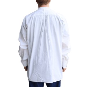 画像3: ORGUEIL オルゲイユ OR-5117 Rebuild White Shirt リビルドホワイトシャツ ブロードシャツ 二重仕様のカフス ワークシャツ ドレスシャツ 長袖シャツ long sleeve 前開き仕様Cotton100% 日本製