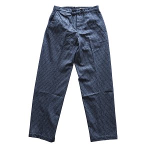 画像4: ORGUEIL オルゲイユ OR-1123 Tailor Work Trousers  テイラーワークトラウザーズ work pants ワークパンツ インディゴ染料 1930年代ヴィンテージがベース クラシック ドビーストライプ インディゴドビートラウザーズ