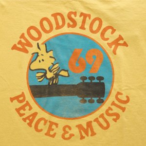 画像6: TOYS McCOY トイズマッコイ TMC2521 SNOOPY TEE WOODSTOCK 69 " PEACE & MUSIC " スヌーピーTシャツ ウッドストック 1969年WOODSTOCK 半袖Tシャツ