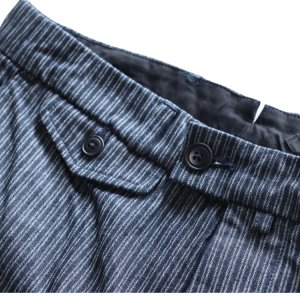 画像6: ORGUEIL オルゲイユ OR-1123 Tailor Work Trousers  テイラーワークトラウザーズ work pants ワークパンツ インディゴ染料 1930年代ヴィンテージがベース クラシック ドビーストライプ インディゴドビートラウザーズ