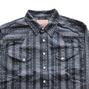 画像14: SUGAR CANE シュガーケーン SC29463 NATIVE AMERICAN DOBBY STRIPE L/S WESTERN SHIRT ネイティブアメリカドビーストライプ長袖ウエスタンシャツ 東洋エンタープライズ