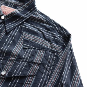 画像17: SUGAR CANE シュガーケーン SC29463 NATIVE AMERICAN DOBBY STRIPE L/S WESTERN SHIRT ネイティブアメリカドビーストライプ長袖ウエスタンシャツ 東洋エンタープライズ