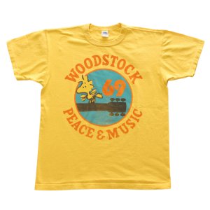 画像4: TOYS McCOY トイズマッコイ TMC2521 SNOOPY TEE WOODSTOCK 69 " PEACE & MUSIC " スヌーピーTシャツ ウッドストック 1969年WOODSTOCK 半袖Tシャツ