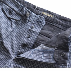画像8: ORGUEIL オルゲイユ OR-1123 Tailor Work Trousers  テイラーワークトラウザーズ work pants ワークパンツ インディゴ染料 1930年代ヴィンテージがベース クラシック ドビーストライプ インディゴドビートラウザーズ