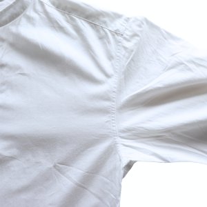 画像8: ORGUEIL オルゲイユ OR-5117 Rebuild White Shirt リビルドホワイトシャツ ブロードシャツ 二重仕様のカフス ワークシャツ ドレスシャツ 長袖シャツ long sleeve 前開き仕様Cotton100% 日本製