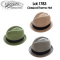 DAPPER'S ダッパーズ LOT1783 Classical Thermo Hat クラシカルサーモハット ノンウォッシュ 特殊な擬麻生地 クラシカル ハット