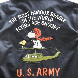 画像15: TOYS McCOY トイズマッコイ SOUVENIR JACKET SNOOPY "U. S. ARMY FLYING ACE"  TMJ2504 スーベニアジャケット スヌーピー  U.S.ARMY ベトジャン